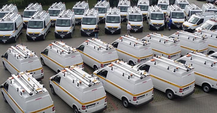 Ponad 140 nowych pojazdów pogotowia energetycznego w Enei Operator