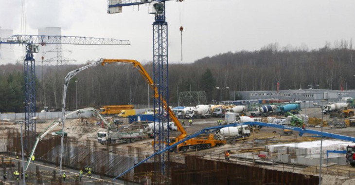 35 000 m<sup>3</sup> betonu dostarczyły zakłady Górażdże Beton do Jaworzna