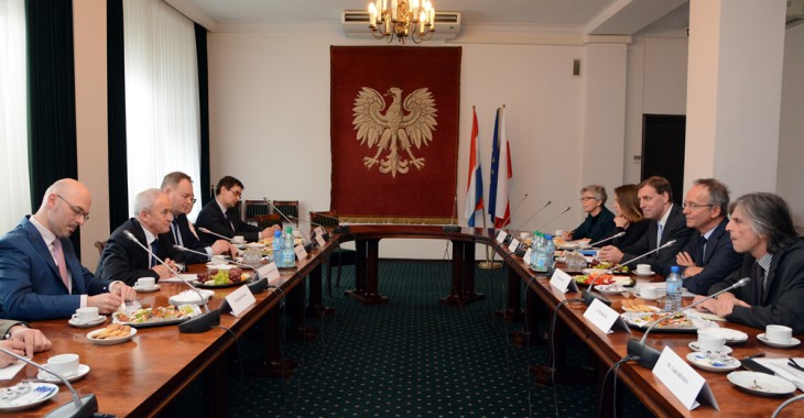 Minister Tchórzewski spotkał się z ministrem gospodarki Królestwa Niderlandów