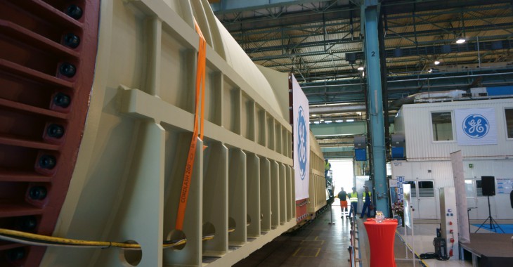  Generator z GE trafił na budowę elektrowni Opole