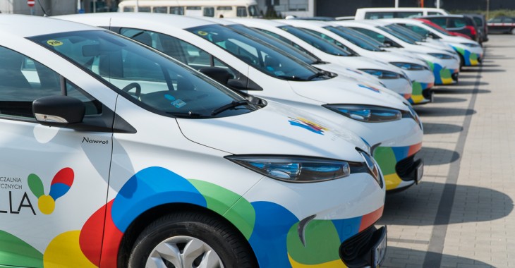 40 Renault Zoe dołączyło do floty Vozillii