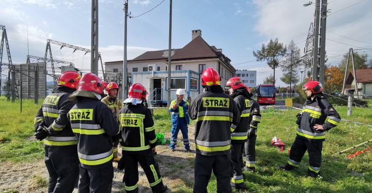 Energetycy TAURONA i strażacy przygotowują się do akcji ratunkowych