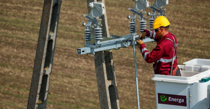 Pracownicy Energi Operatora dbają o bezpieczeństwo dostaw energii elektrycznej