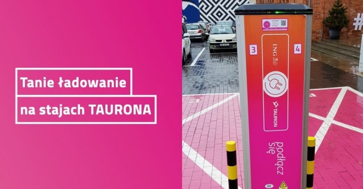 Tanie i zielone ładowanie od TAURONA