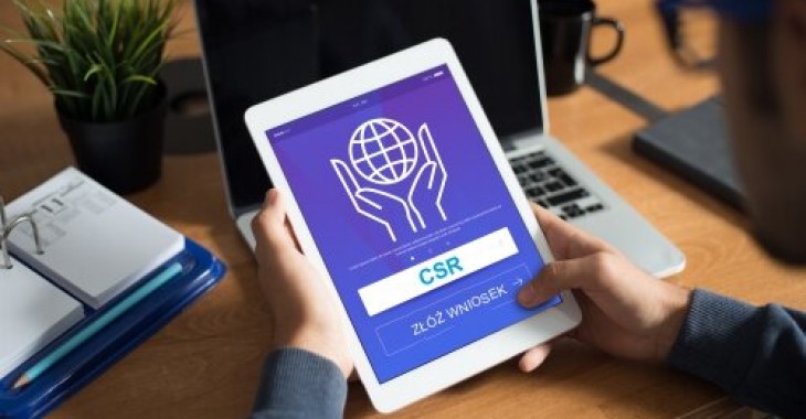 Wnioski w ramach współpracy CSR można złożyć przez Internet