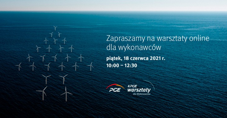 PGE zachęca polskich przedsiębiorców do udziału w warsztatach offshore: „Rozwijaj z nami moc bałtyckiego wiatru. Zbuduj z nami farmy wiatrowe”