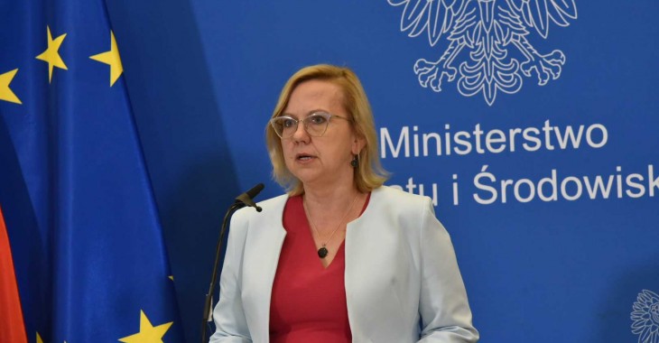 Minister Anna Moskwa przed nadzwyczajnym spotkaniem ministrów ds. energii UE