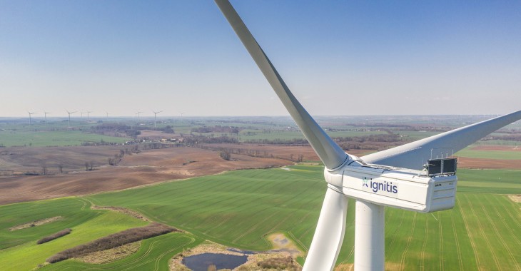 Grupa Ignitis przejmuje projekt lądowej farmy wiatrowej w Polsce