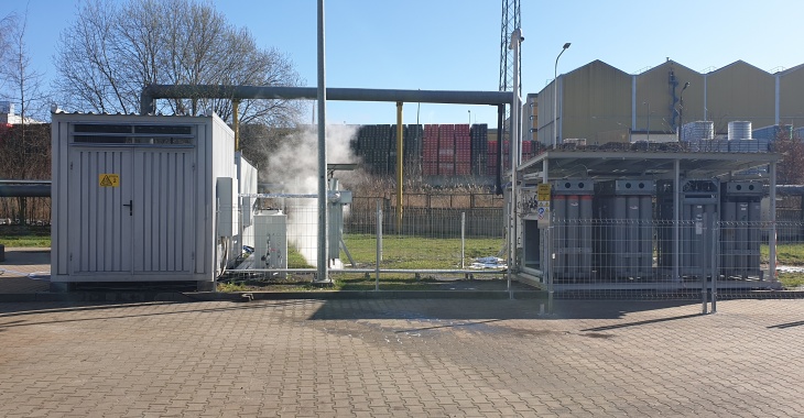 Pierwsza na świecie instalacja produkcji wodoru w elektrolizerze zintegrowanym z elektrociepłownią pracuje w Elblągu